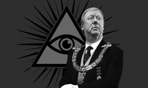 чубайс смотрящий над Россией от бильдерберов